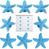 foxwake Starfish Drawer Pulls and Knobs 8Pack Glittery Animal Cabinet