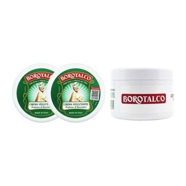 Borotalco Velveting Body Cream Large Size 250ml + 150ml (2 Pieces) / 보로탈코 벨벳팅 바디 크림 대용량 250ml+150ml 2개