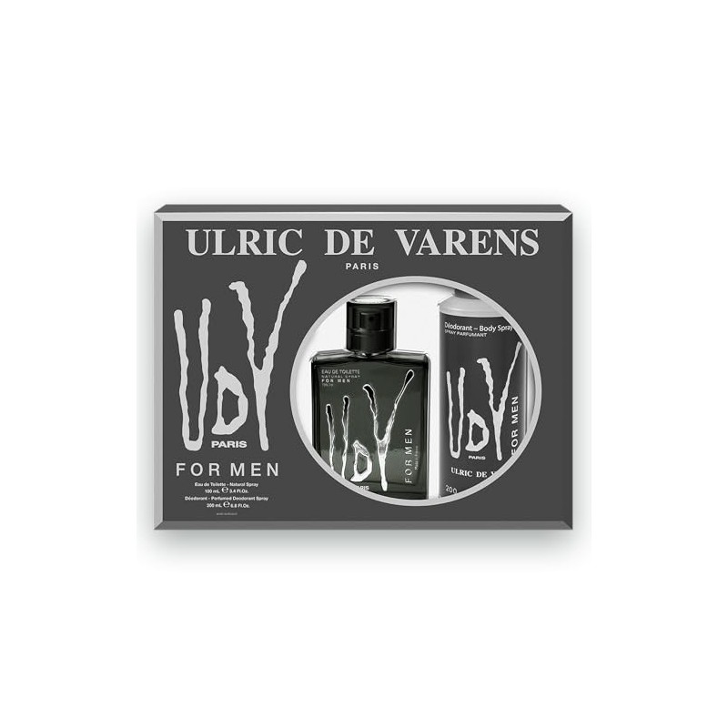 Ulrik de Varens UDV Men’s Eau de Toilette, Pack of