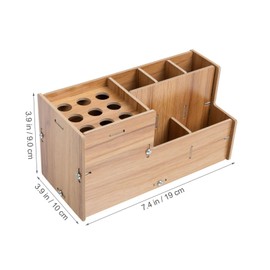 Healvian Hairstyling Scissors Holder Non- Storage Box for Hairdressing Tools for Barbers and Stylists Practical Organizer for Combs and Scissors and Lightweight Design