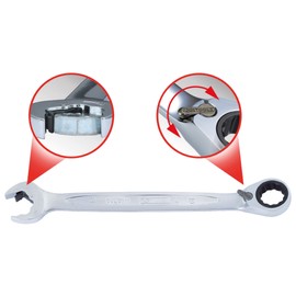 KS Tools 503.5917 Ratchet Combination Wrench 17mm