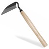 XdealCozyxc Japanese Style Razor Hoe Gardening Tool, Hand Hoe Garden