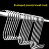 Meat Hook, Premium Stainless Steel Butcher Hook, Smoking Hook, Meat