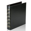 LETVPVOW Vintage Hardback 3 Ring Binder 1.5 Inch, Professional Leather