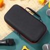 MAGICLULU Microphone Bag Electronic Pocket Organiser Microphone Storage Box DJ