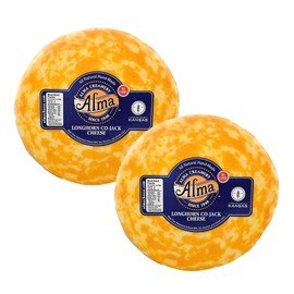 Generic Alma Cheese Full Moon - Longhorn Colby Jack & Cheddar (Pack of 2)