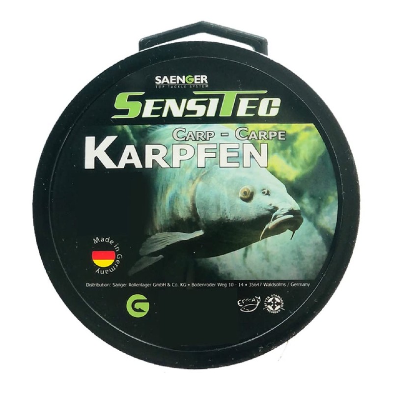 Sensitec Monofilie Nylon Fishing Line, 400 m, Target Fishing Line,
