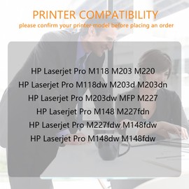 ZOOMTEC 32A CF232A Imaging Drum Unit Compatible for HP Laserjet Pro M118 M203 M220 M118dw M203d M203dn M203dw MFP M227 M148 M227fdn M227fdw M148fdw M148dw m148dn Printer (2x Black)