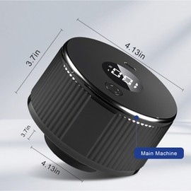 Electric Mason Jar Vacuum Sealer Kit - for Wide & Regular Mouth Jars with Lids Food Storage & Canning Sealing Machine