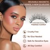 JIECAI Magnetic Eyelashes with Applicator No Glue Needed Lashes Natural