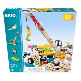 BRIO Builder - 34604 Builder Activity Set | Educational Roleplay & Construction Toy for Kids Aged 3 Years Up