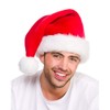 Wicked Costumes Adult Unisex Christmas Super Deluxe Plush Santa Hat