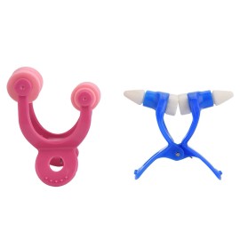 Unbranded 3pcs Nose Shaper Massager Roll Straightening Beauty Clip Nose Up Clip PSVR