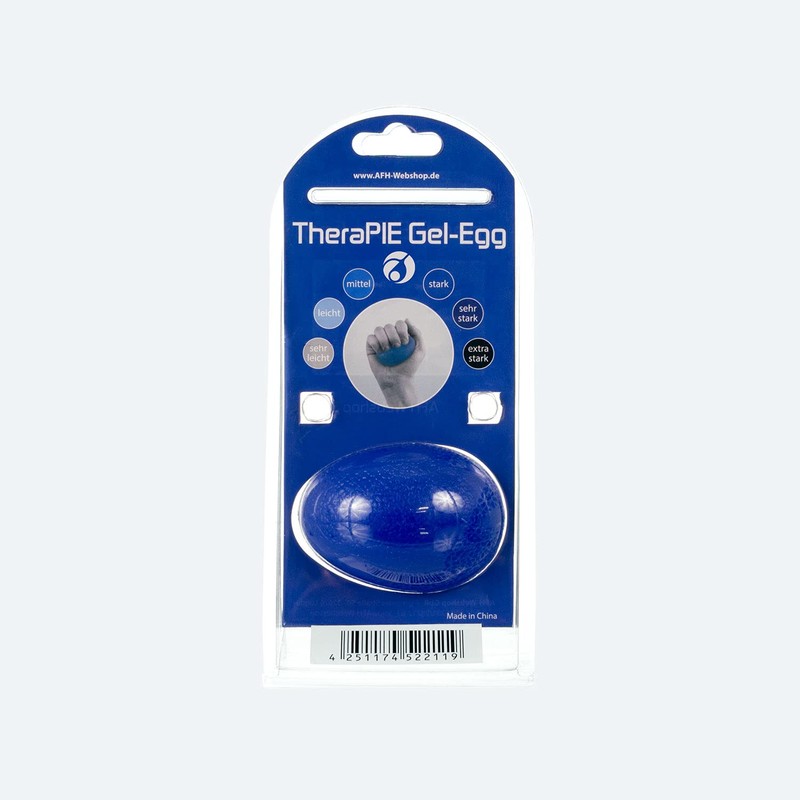 AFH-Webshop AFH TheraPIE Gel Egg Strong Dark Blue Hand Trainer,