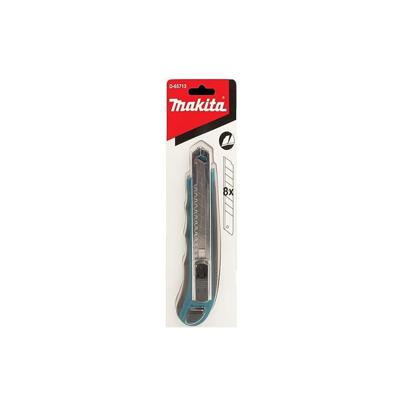 Makita Utility Knife Snap-Off Easy Loading Retractable Extra Blades Comfortable