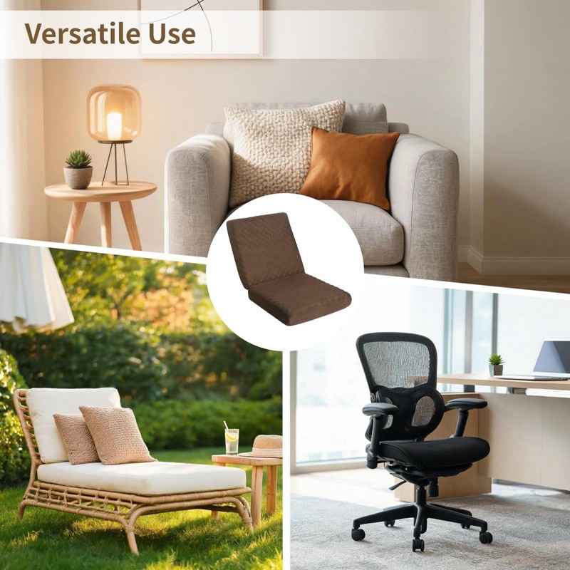Recliner Cushion for Long Sitting, High Density Seat with Egg