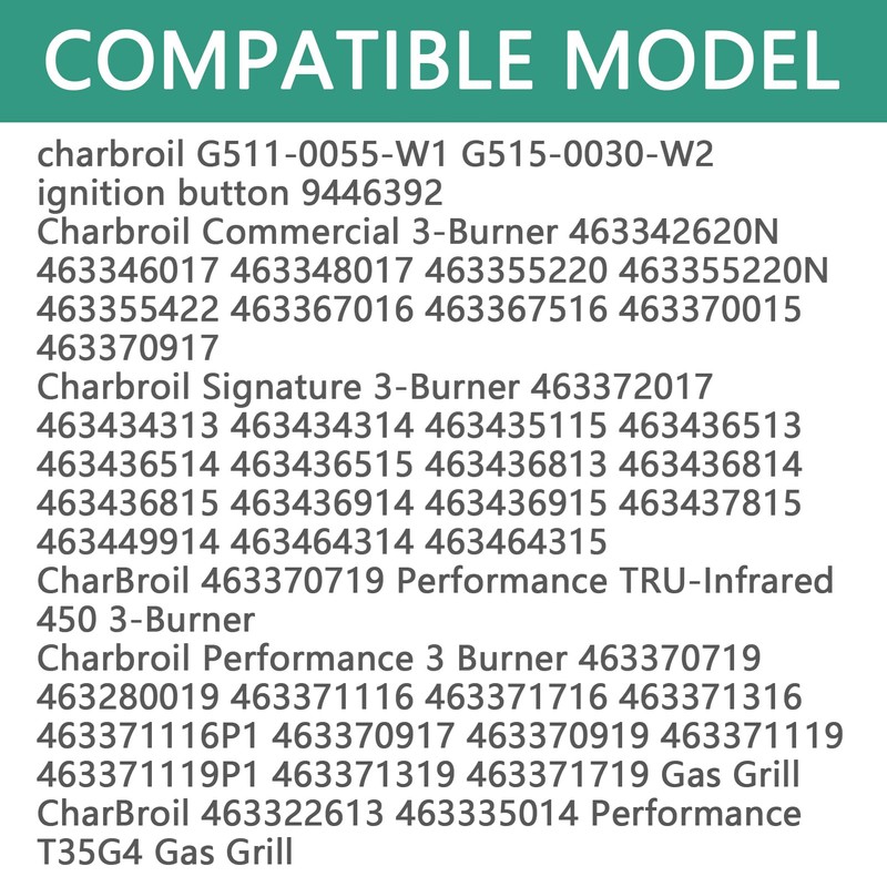 RONGTAI 4-Outlet Ignition Module and Button with Wires - Replacement
