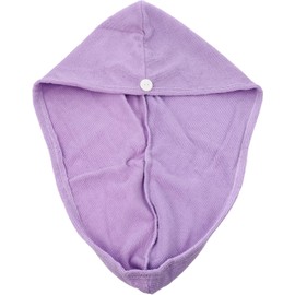 Homoyoyo Toalla de Microfibra Púrpura para Secado Rápido del Cabello Alta Absorción y Diseño Grueso Adecuado para Lavado de Cara y Maquillaje