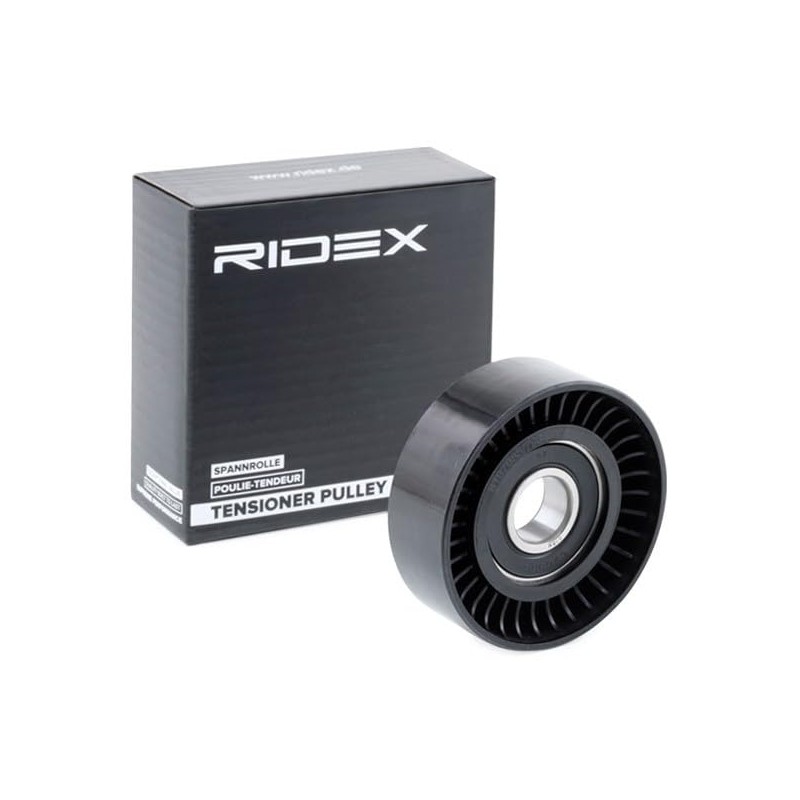 RIDEX 310T0129 Tensioner Pulley V-Ribbed Belt 24 mm Plastic 70