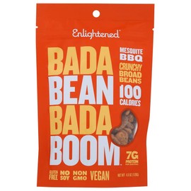 Enlightened Roasted Broad Bean Crisps - Mesquite BBQ 4.5 Ounce 1 Bag