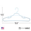 19" XL Plastic Hangers, Giant Heavy Duty Hanger, Merrick, XL