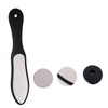 FOMIYES Ergonomic Pedicure Tool Double-sided Callus Rasp Stainless Steel Washable