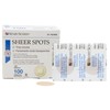 Adhesive Sheer Spot Bandage 7/8" - 2 Boxes (100 Per