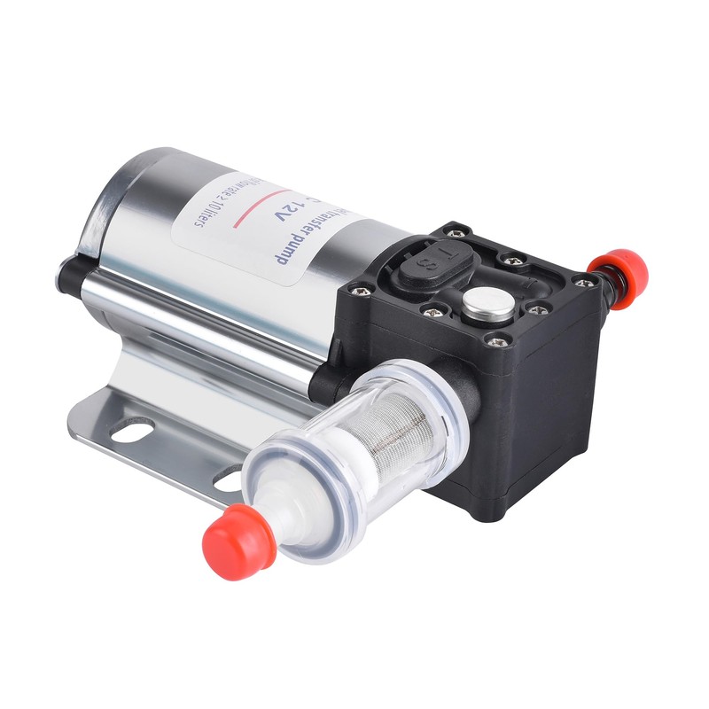 Fuel Transfer Pump Kit with Carrying Case, 12 Volt Electric