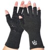 VITAL SALVEO CJ-5511 Anti-slip Fingerless Compression Gloves, Functional, Fingerless, Thimble,