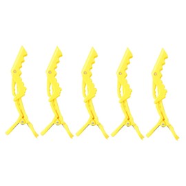Healvian 15pcs Professional Hairdressing Clips Alligator Clamp Plastic Partition Clips Hair Locating Salon Use