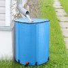 50 Gallon Collapsible Rain Barrel,Portable Rainwater Collection System Water Storage