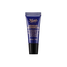 Kiehl's Midnight Recovery Eye Treatment, Crema de Ojos, Para Ojeras e Hinchazón, Suaviza Debajo de los Ojos, Con Aceite Esencial de Lavanda, 15 ml