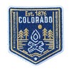 Colorado Patch - Parche de Colorado 100% bordado para coser