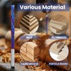 HQMaster Extra Long Spiral Router Bit Down Cut 1/4 Inch