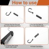 Therwen 500 Pcs Mini Double Barrel Copper Sleeves 6 Different
