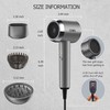 CONFU Diffuser Hair Blow Dryer - Plasma Ionic Professional 1600