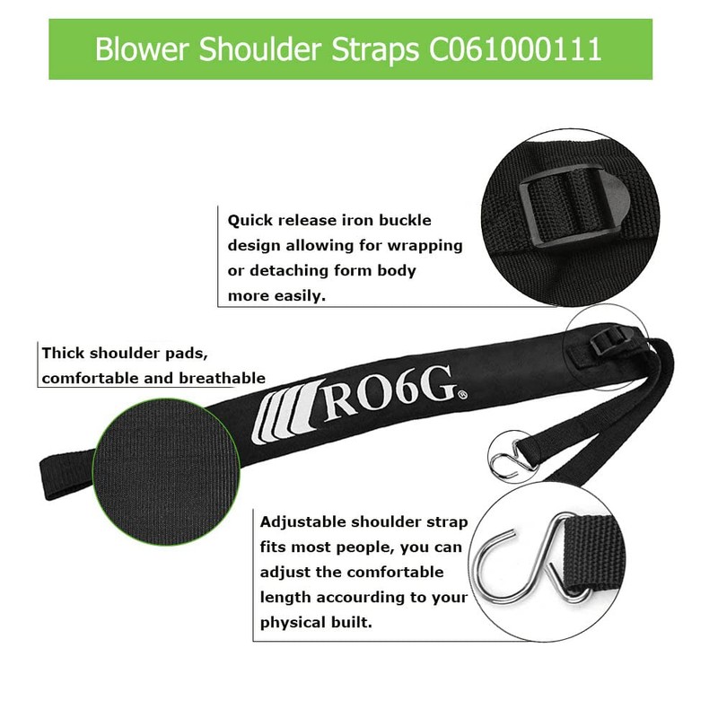 FELHOOD C061000111 Replacement Stihl Backpack Blower Straps/Harness for C061000110 Echo