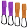 SUBTAVIK 4 Pack Buggy Clips Pram Clips for Bags Purple