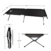 Wakeman Camping Cot - Portable Folding Bed with Carry Bag