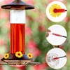 Tyqour 26pcs Hummingbird Feeder Replacement Flowers Parts Plastic Hummingbird Feeders