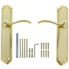 Amig - Door handle set - Made from zamak -