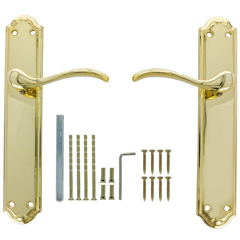 Amig - Door handle set - Made from zamak -