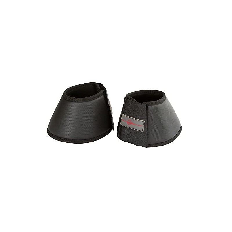 Covalliero Kerbl Protecto 3222158 Bell Boots Black Pair Shetland Pony
