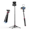 ULANZI MT-44B Trípode para Celular,configuración de Doble cámara,150cm