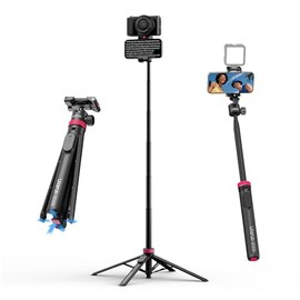 ULANZI MT-44B Trípode para Celular,configuración de Doble cámara,150cm