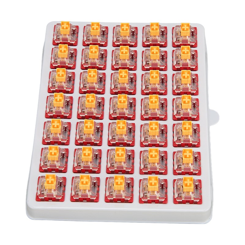 35 Pcs Mechanical Keyboard Switch Linear Dustproof Mute Long Service