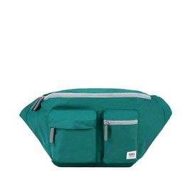 ROKA London Oval M Sling, Crossbody, Waist Pack, or Shoulder Bag XL Recycled Nylon (Teal)
