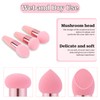 3Pcs Makeup Sponge Facial Foundation Sponge Professional Makeup Blending Sponge