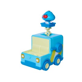 Simba 109356136 - OggyOggy Truck with Lifting Platform Function, Includes 7 cm Oggy Figure, Children's Series, Baby Cat, Kittens, Toy Car, from 3 Years