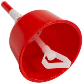 AERZETIX - C73872 - Funnel for self-regulating filling with automatic shut-off 23x11.3x1.5 cm - bottle, multipurpose, slide - made of plastic